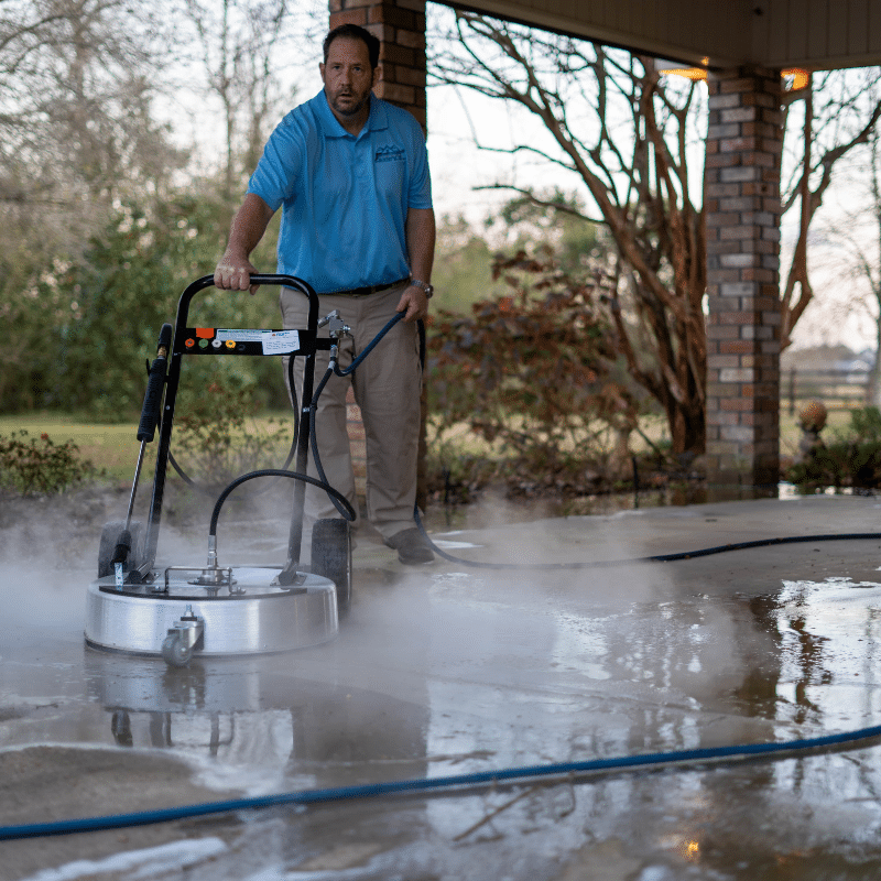 Concrete Pressure Washing