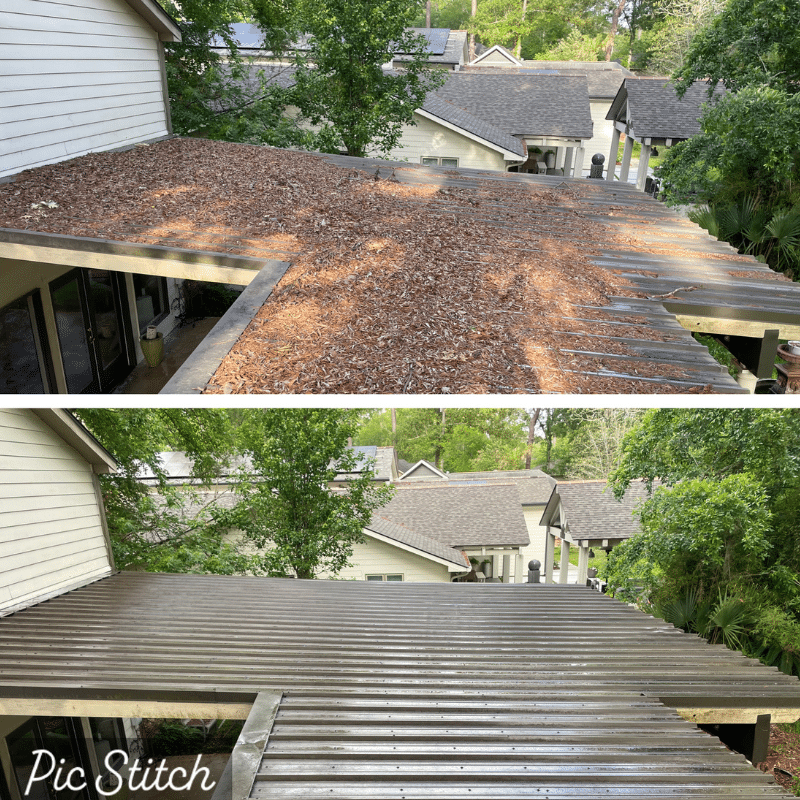 Metal Roof Cleaning